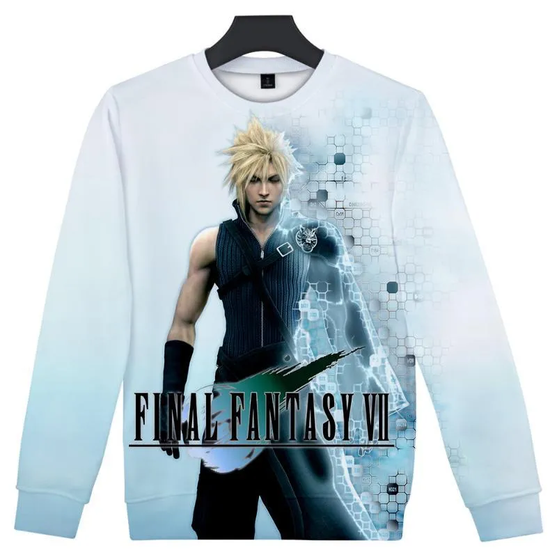 2019 Final Fantasy Harajuku O-Neck Long Sleeves Sweatshirt