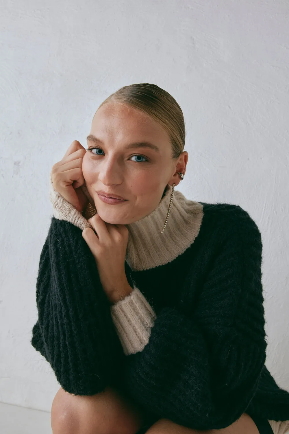 Ada Knit Jumper Black