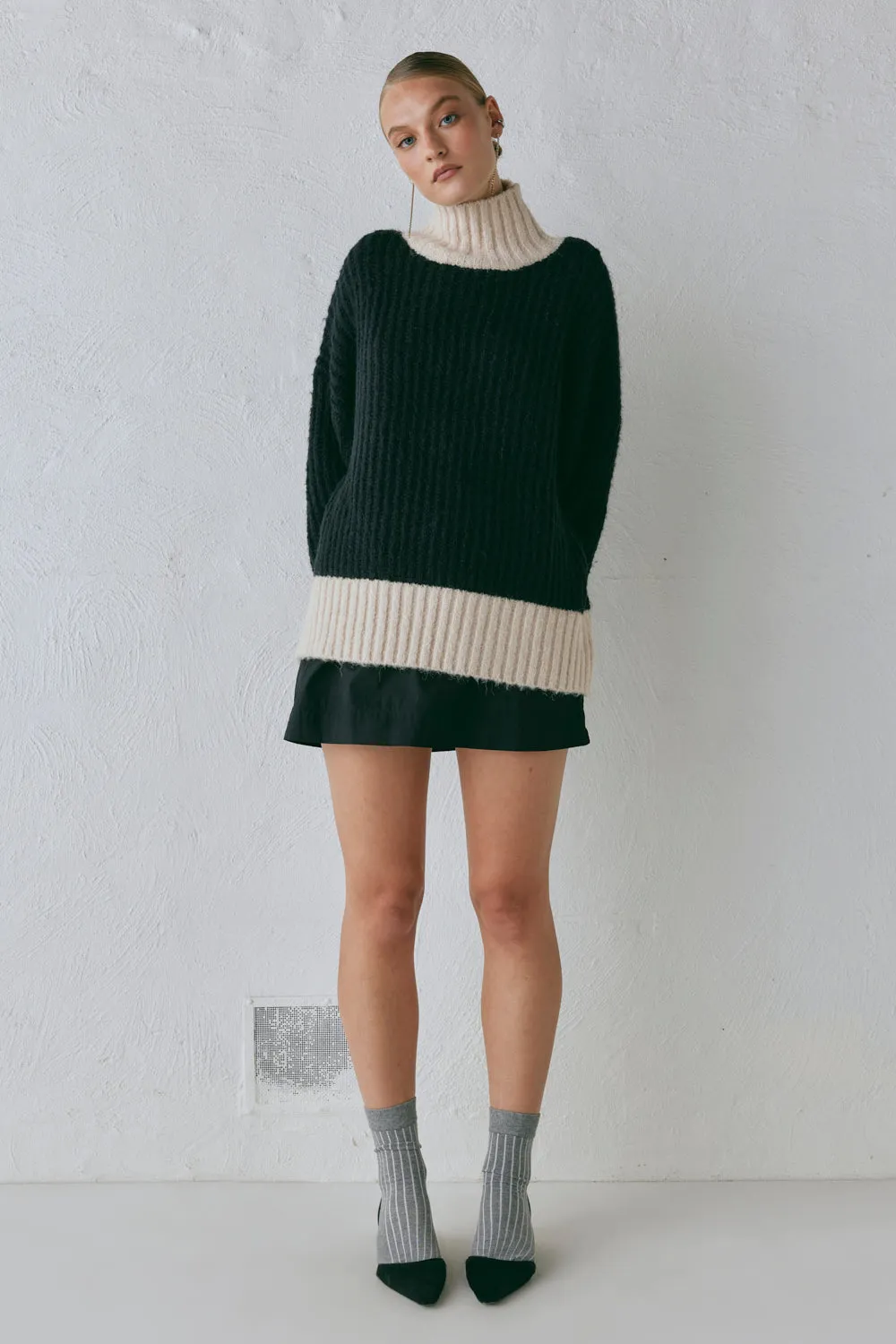 Ada Knit Jumper Black