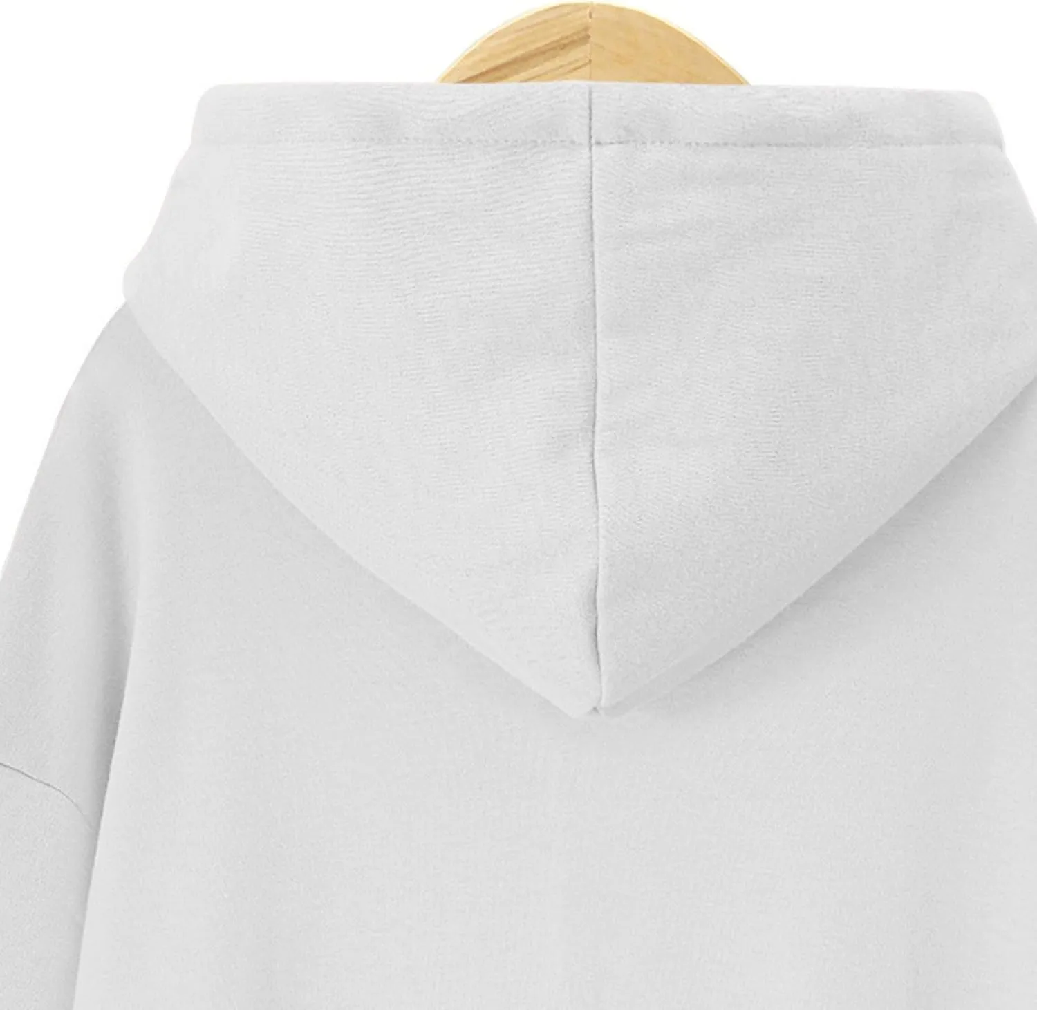 Akklian Women's Hoodie Sweatshirt Dress Knee Length Long Pullover Tops Split Hem Drawstring Hoodies Fall Winter Plush Sweater