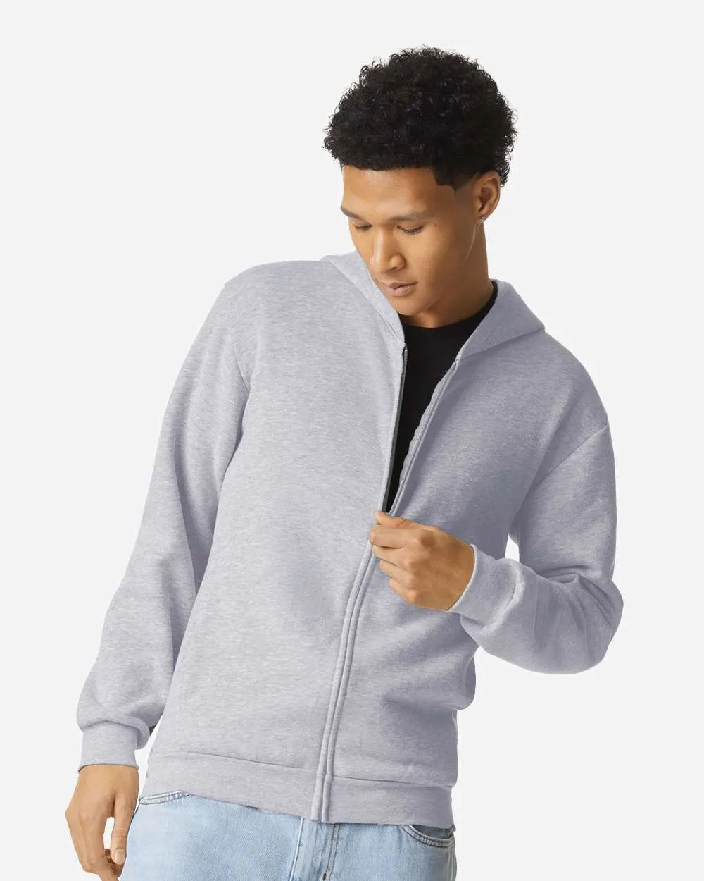 American Apparel ReFlex Fleece Full-Zip Hoodie RF497