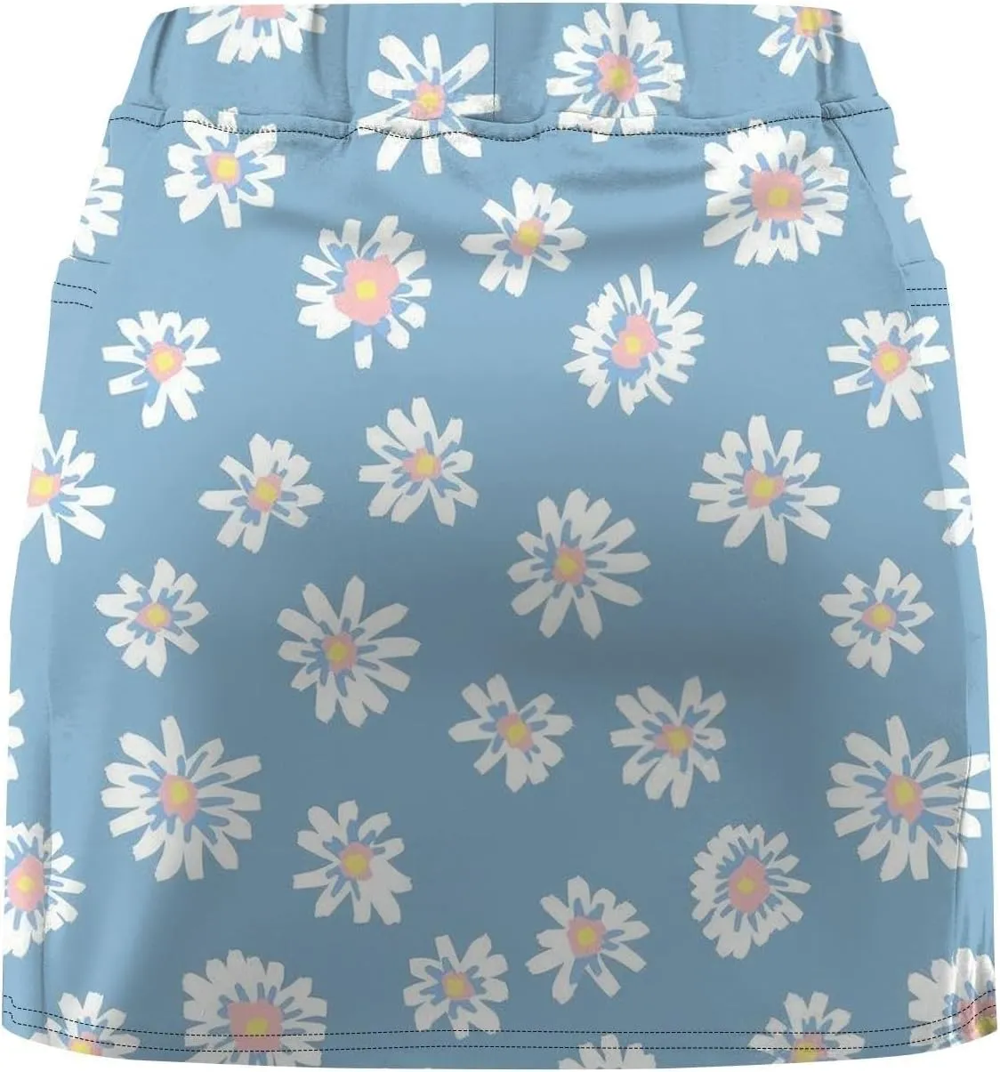 Athletic Skorts for Women with Pockets Lightweight Elastic Yoga Culottes High Waist Skinny Tennis Skirt Golf Skorts