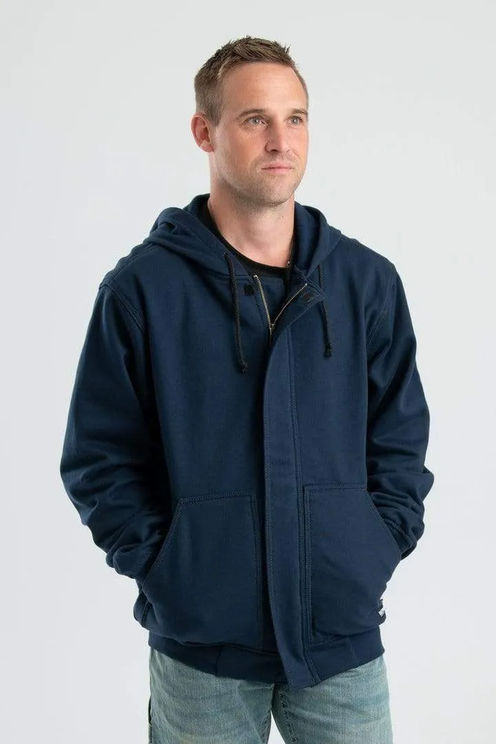 Berne - Men's Flame Resistant Zippered Front NFPA 2112 Hooded Sweatshirt