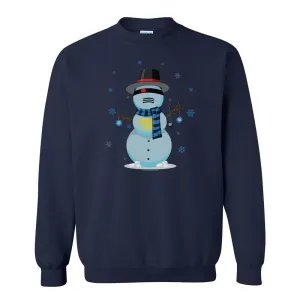 Big Brother Snowbot 3000 Fleece Crewneck Sweatshirt