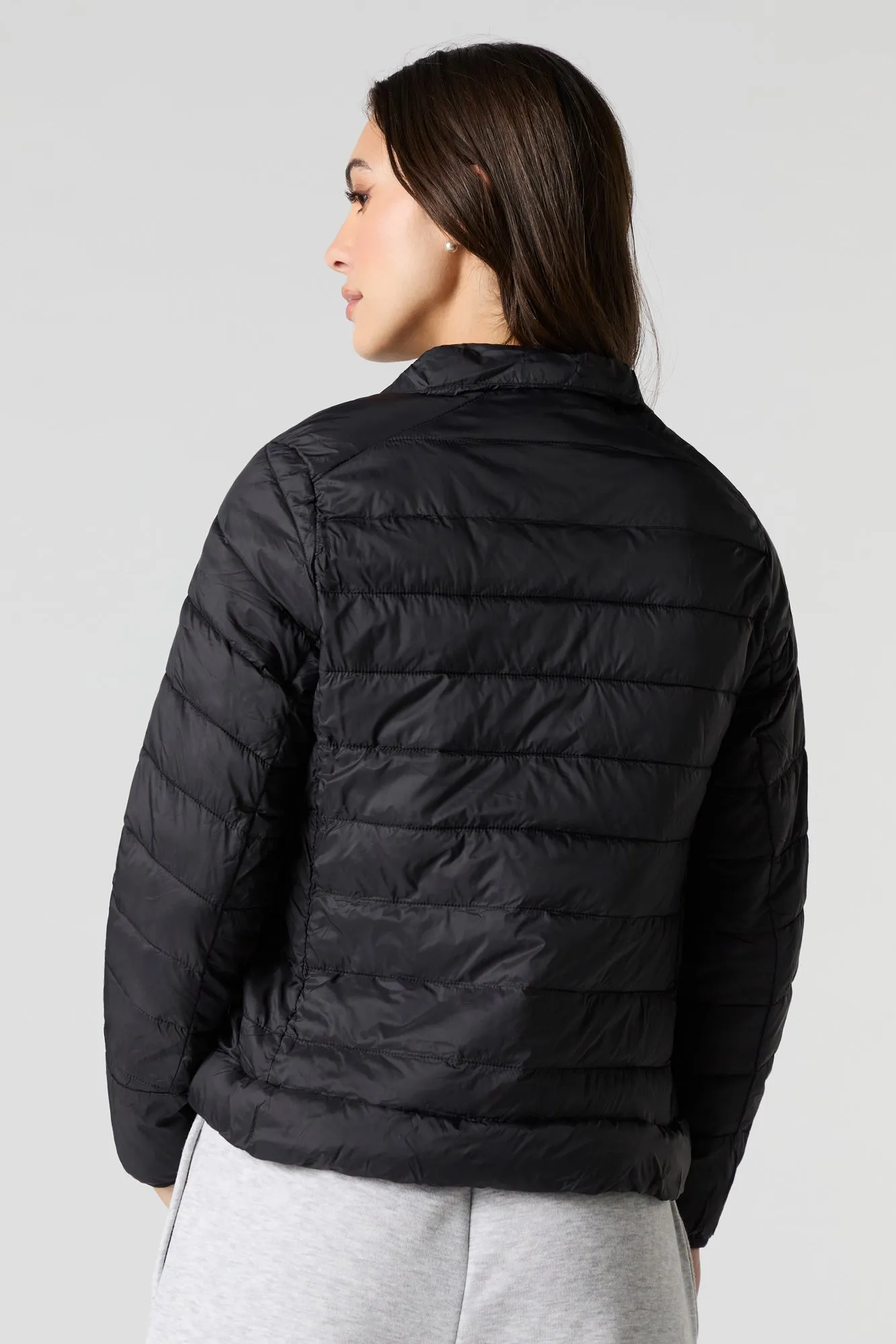 Blouson bouffant en nylon