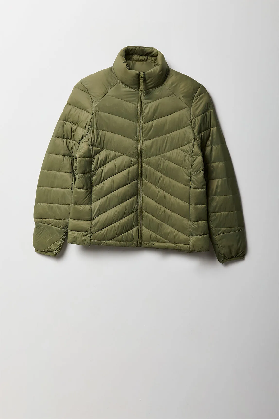 Blouson bouffant en nylon