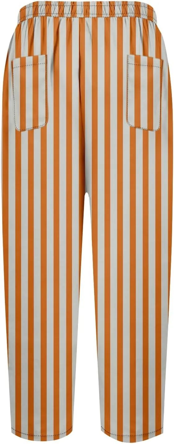 Capri Pants for Women Plus Size- Drawstring Beach Light Weight Stretch Workout Baggy Trendy Jogging Casual Travel