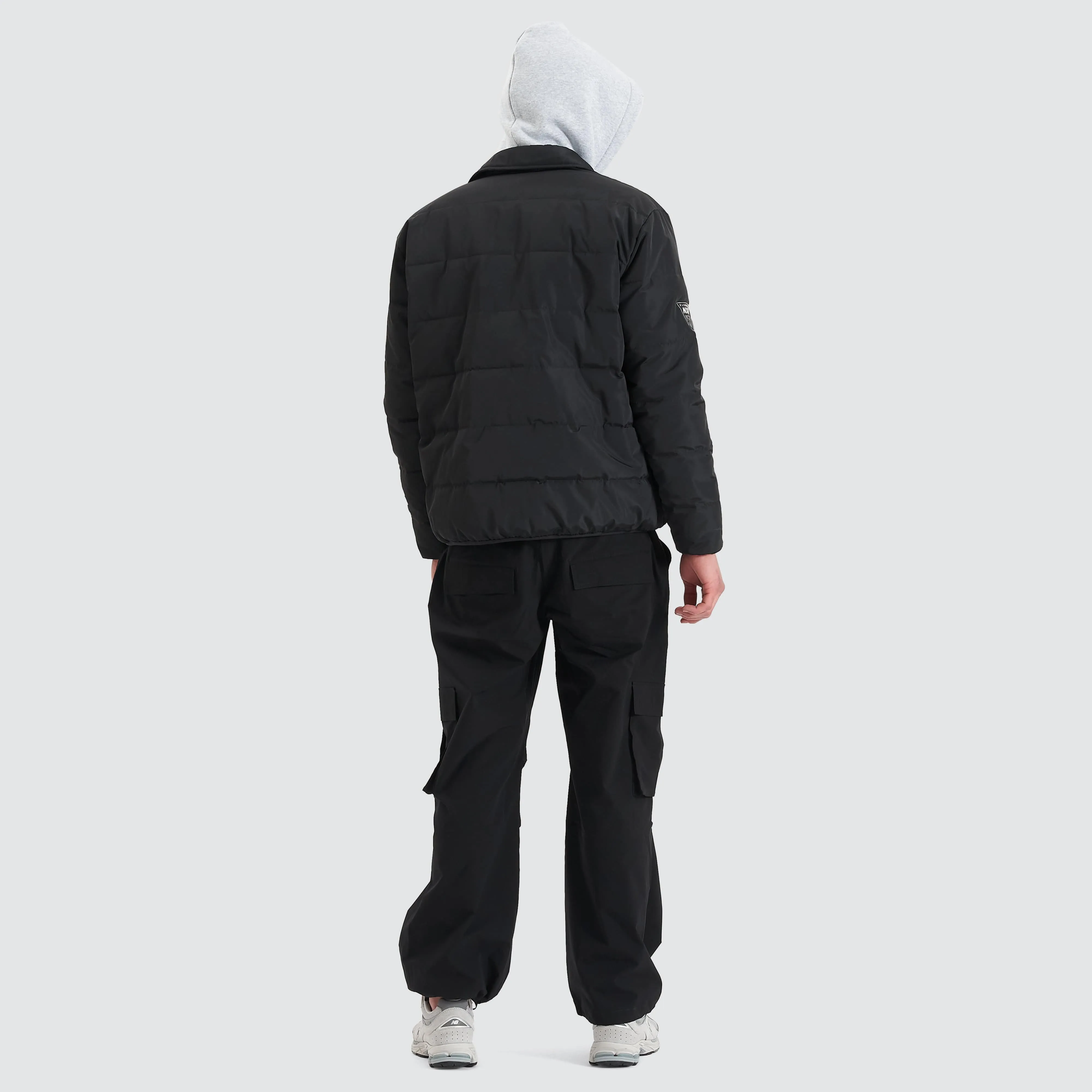 Context Puffer Shirt Jet Black