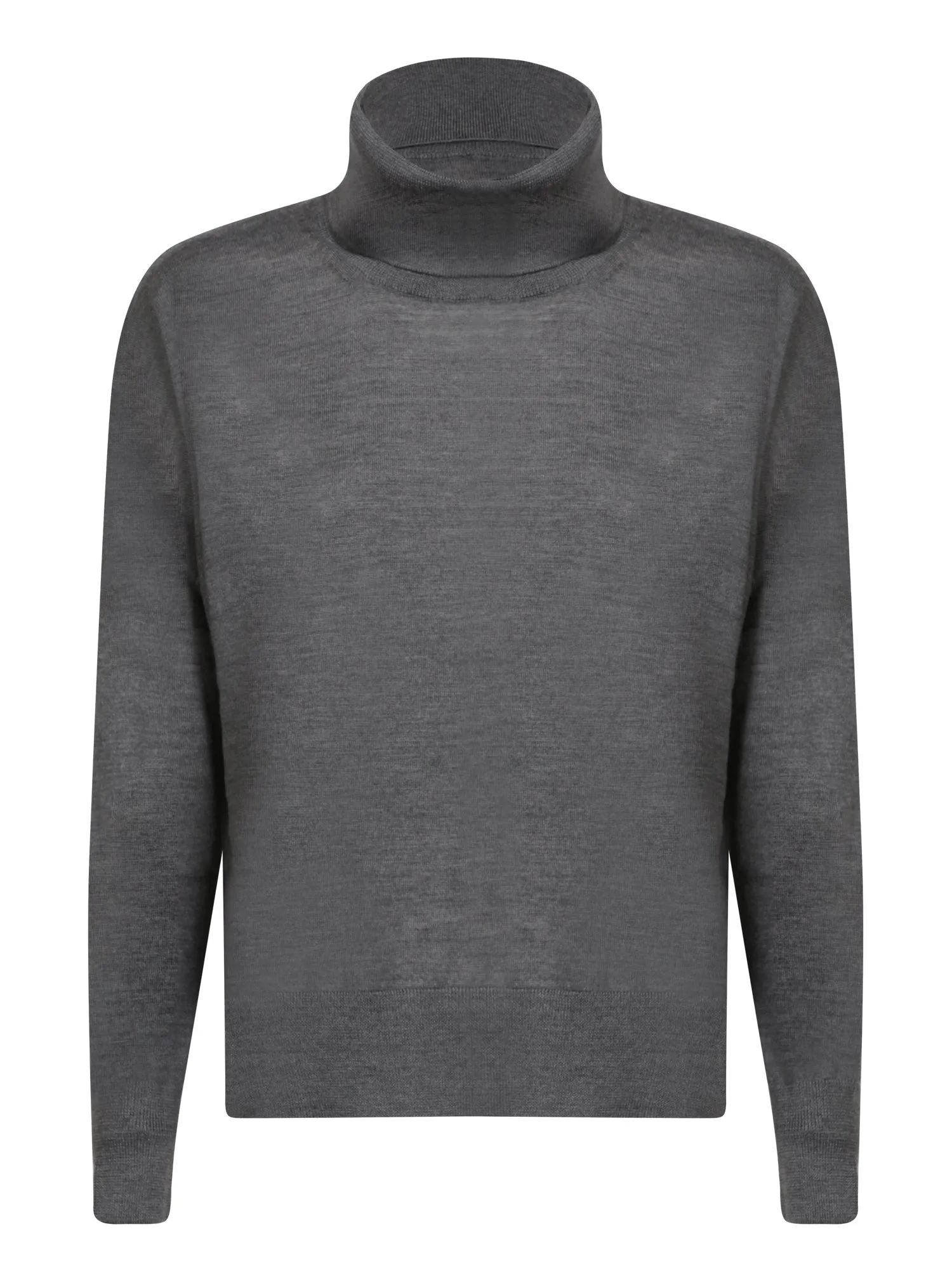 Dark Grey Turtleneck Sweater