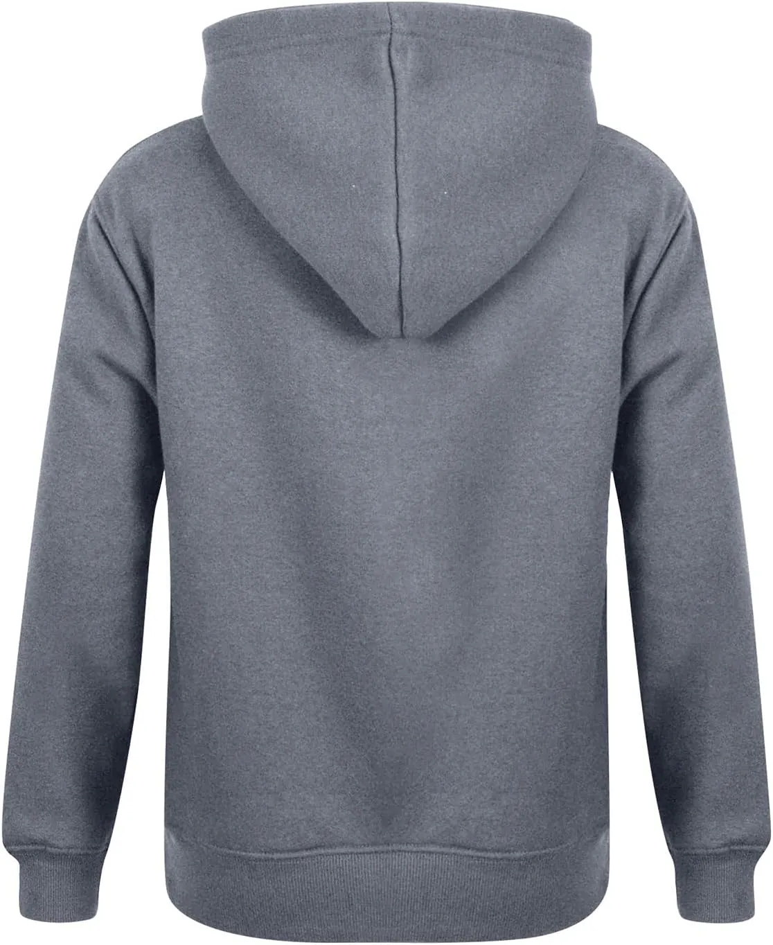 DuDubaby Men Long Hooded Sweatshirt Autumn and Winter Hooded Sweater Long Sleeve Sweater Top