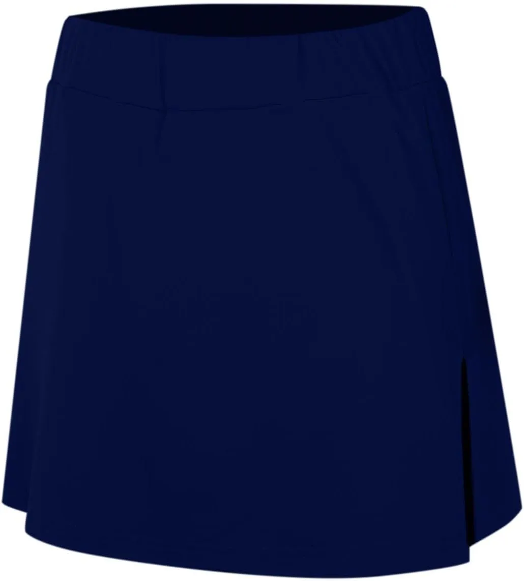 Elastic Yoga Skorts for Women Plus Size Tummy Control High Waisted Athletic Tennis Golf Culottes Pockets Shorts