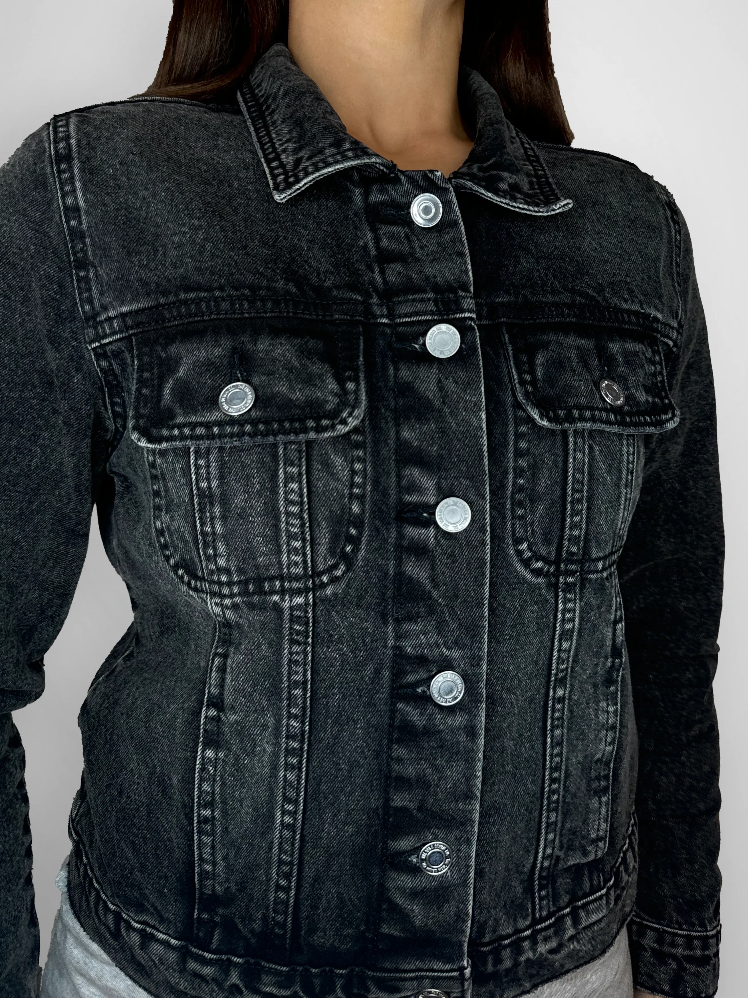 Faded Wash Classic Denim Jacket