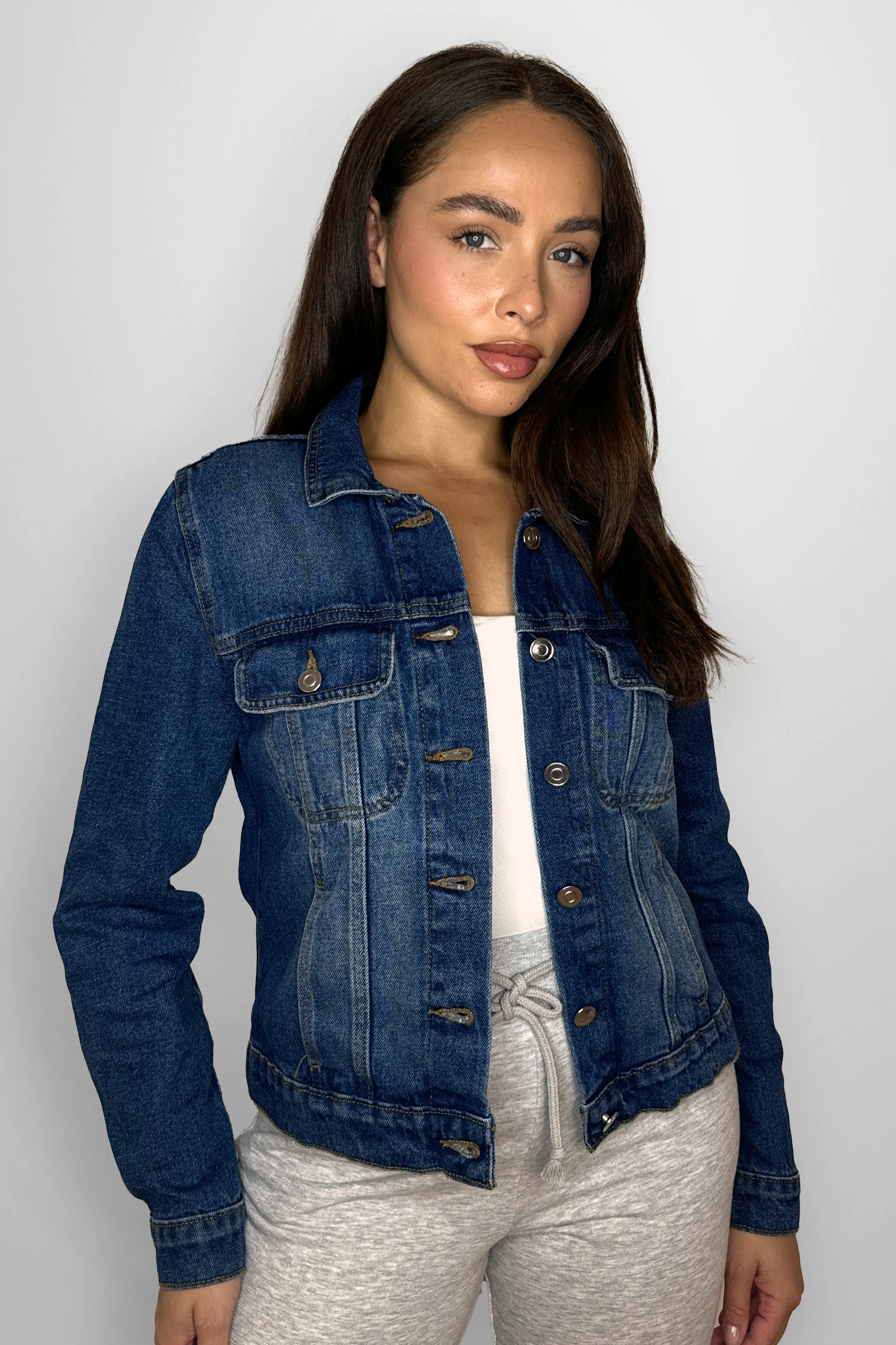 Faded Wash Classic Denim Jacket