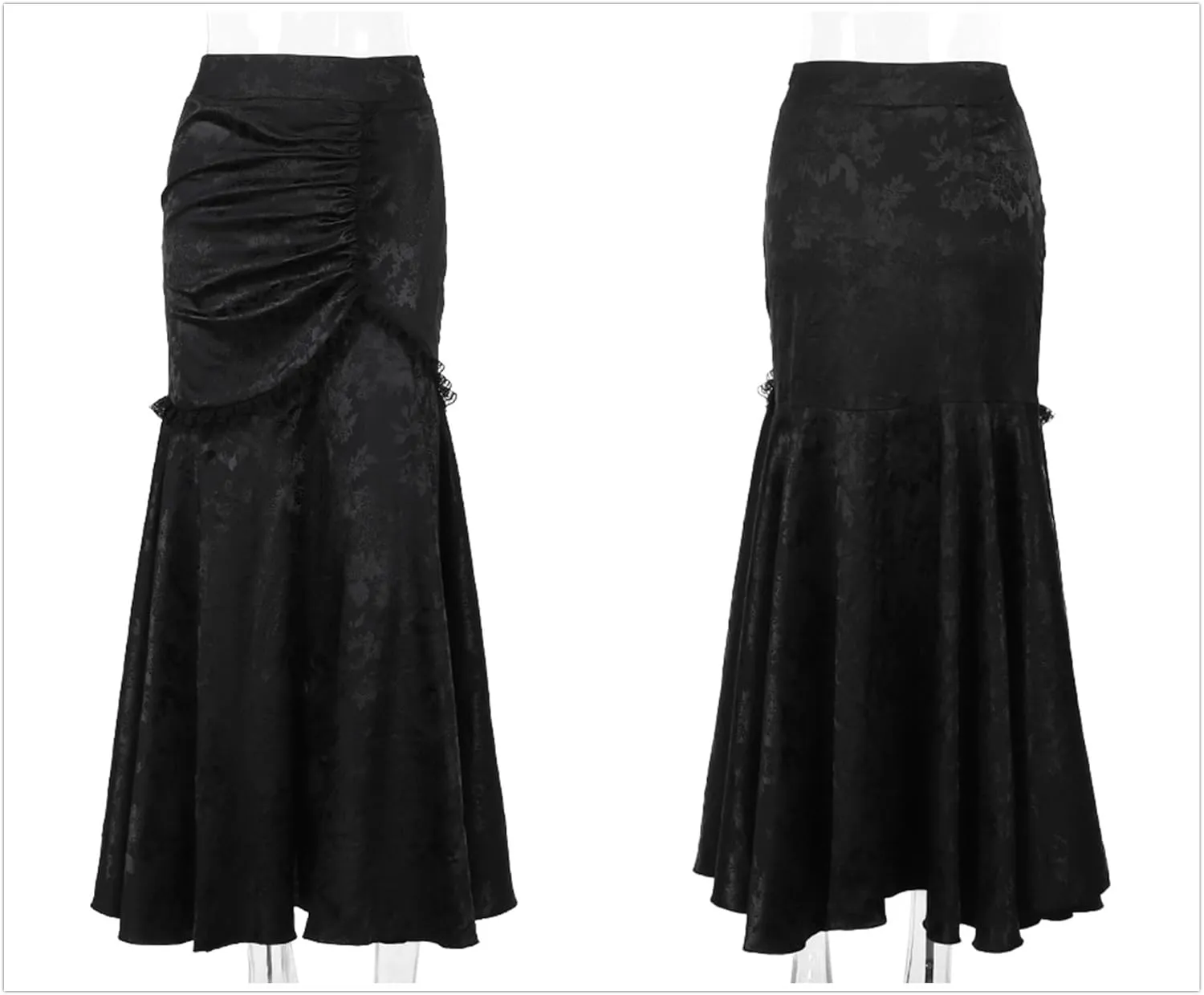 Fairy Grunge Skirt for Women Punk Y2k Goth Emo Rave Harajuku Festival