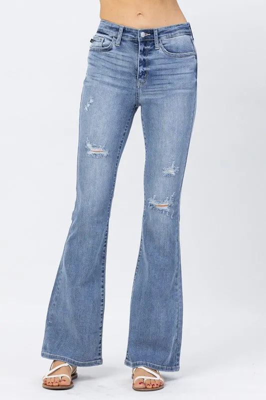 Fit & Flare Jeans