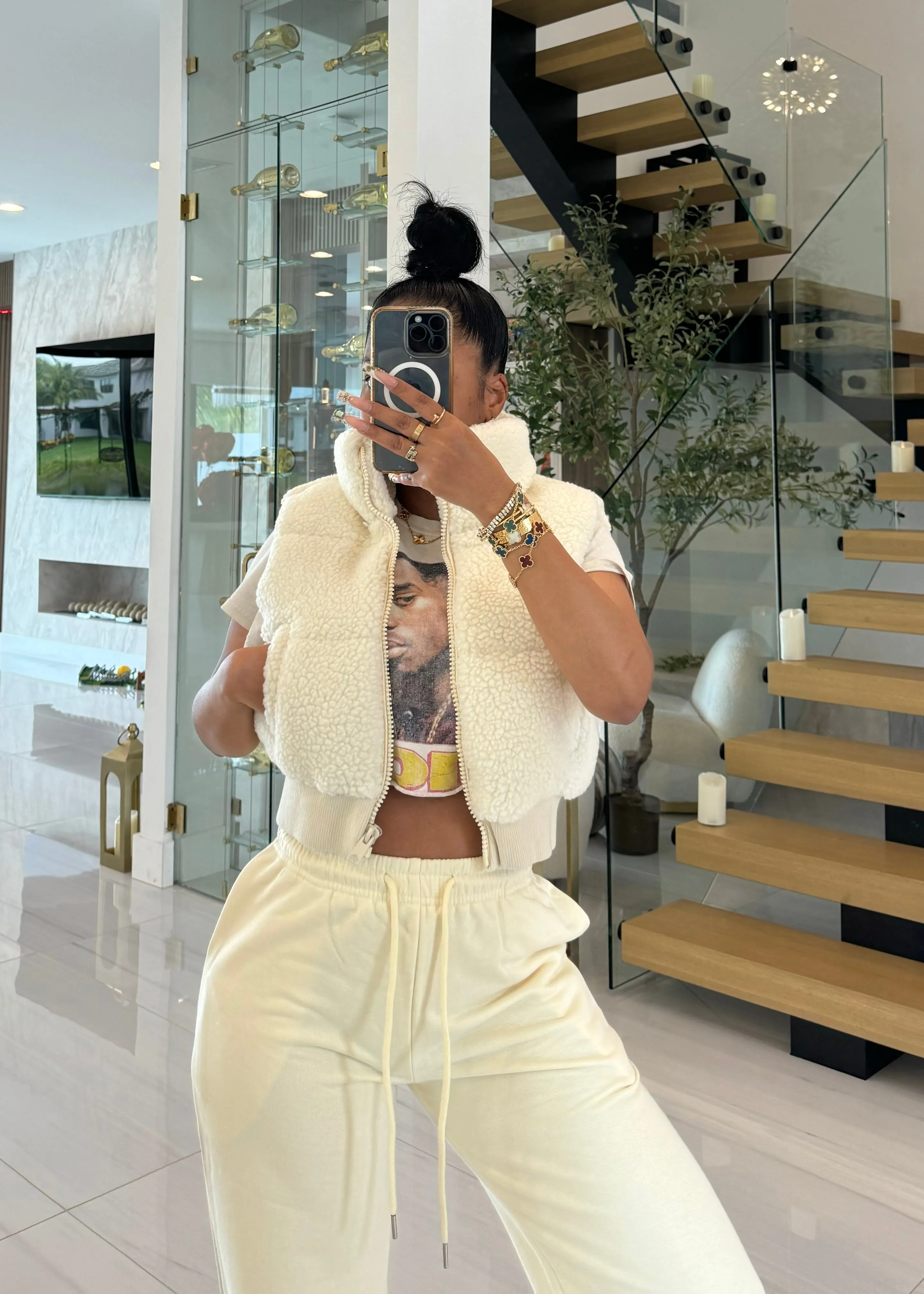 French Vanilla vest set
