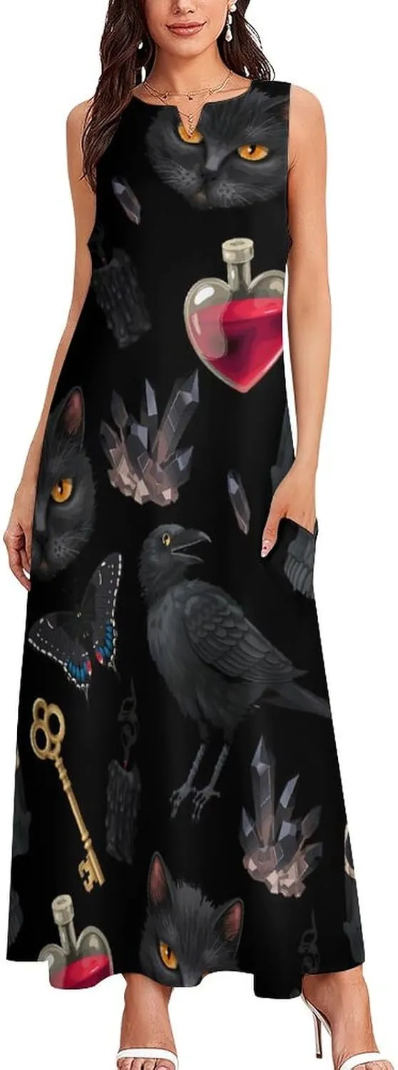 Giraffe Dresses Womans Short Sleeve Summer Dress Waisted Shirtdress V Neck Casual Singlet Swing Beach Dress