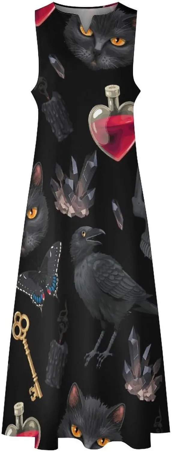 Giraffe Dresses Womans Short Sleeve Summer Dress Waisted Shirtdress V Neck Casual Singlet Swing Beach Dress