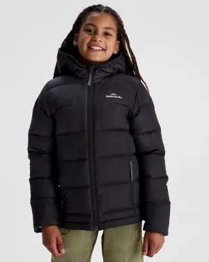 Girls' Epiq Down Jacket - Black/Black