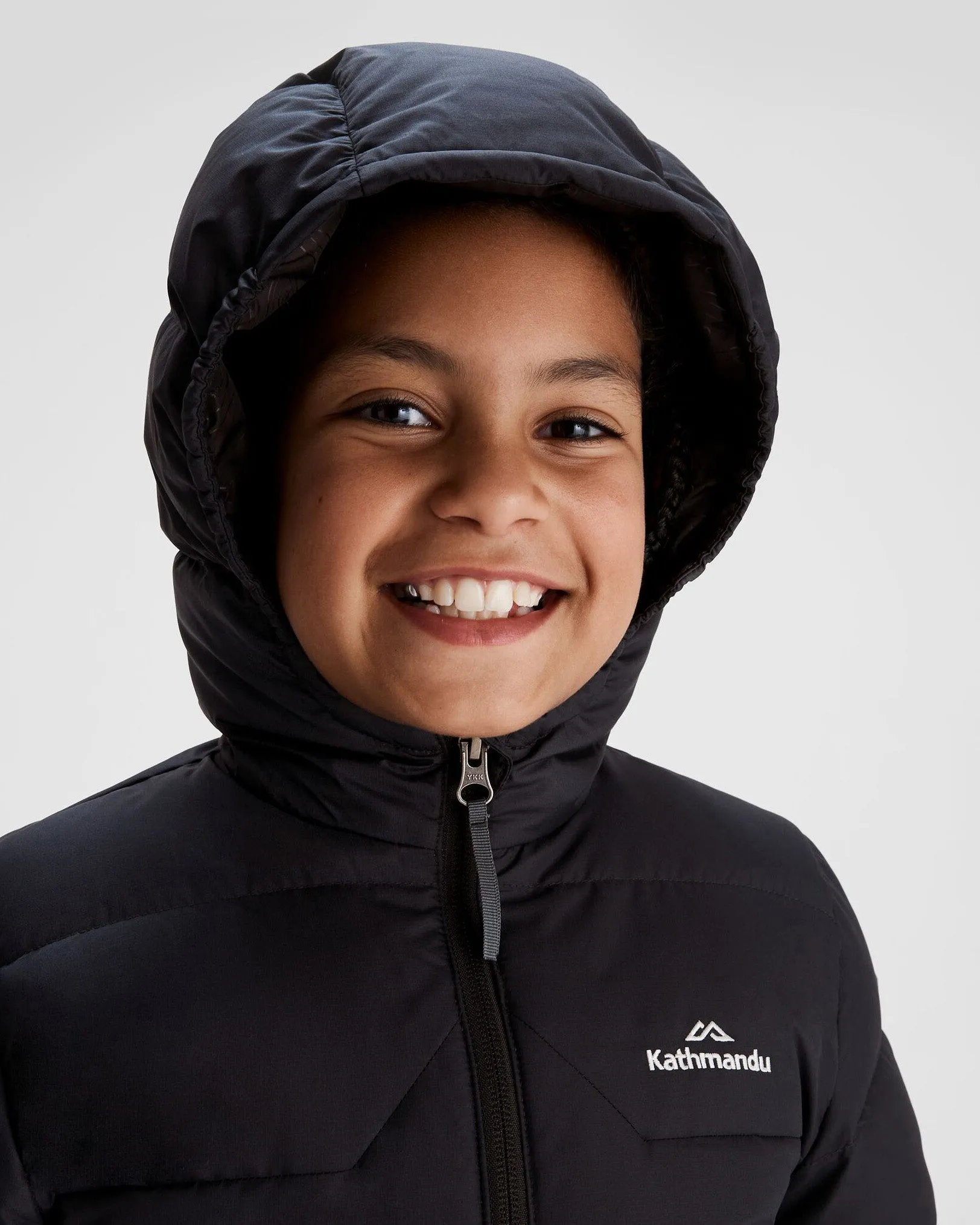 Girls' Epiq Down Jacket - Black/Black