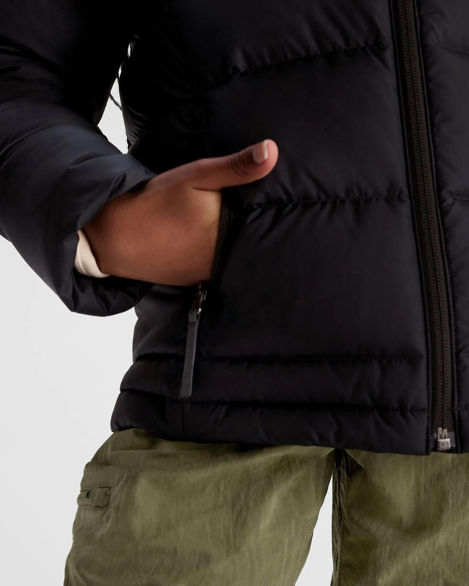 Girls' Epiq Down Jacket - Black/Black