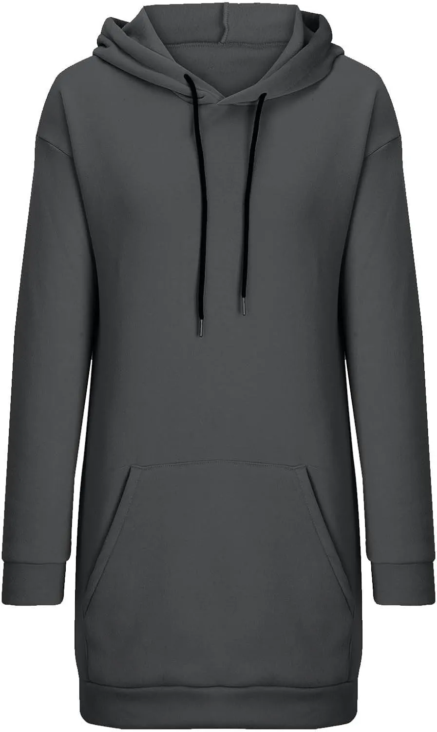 Hoodie Dress for Women 2025 Plus Size Trendy Comfy Long Sleeve Spring Sweatshirts Casual Cute Pullover with Pockets