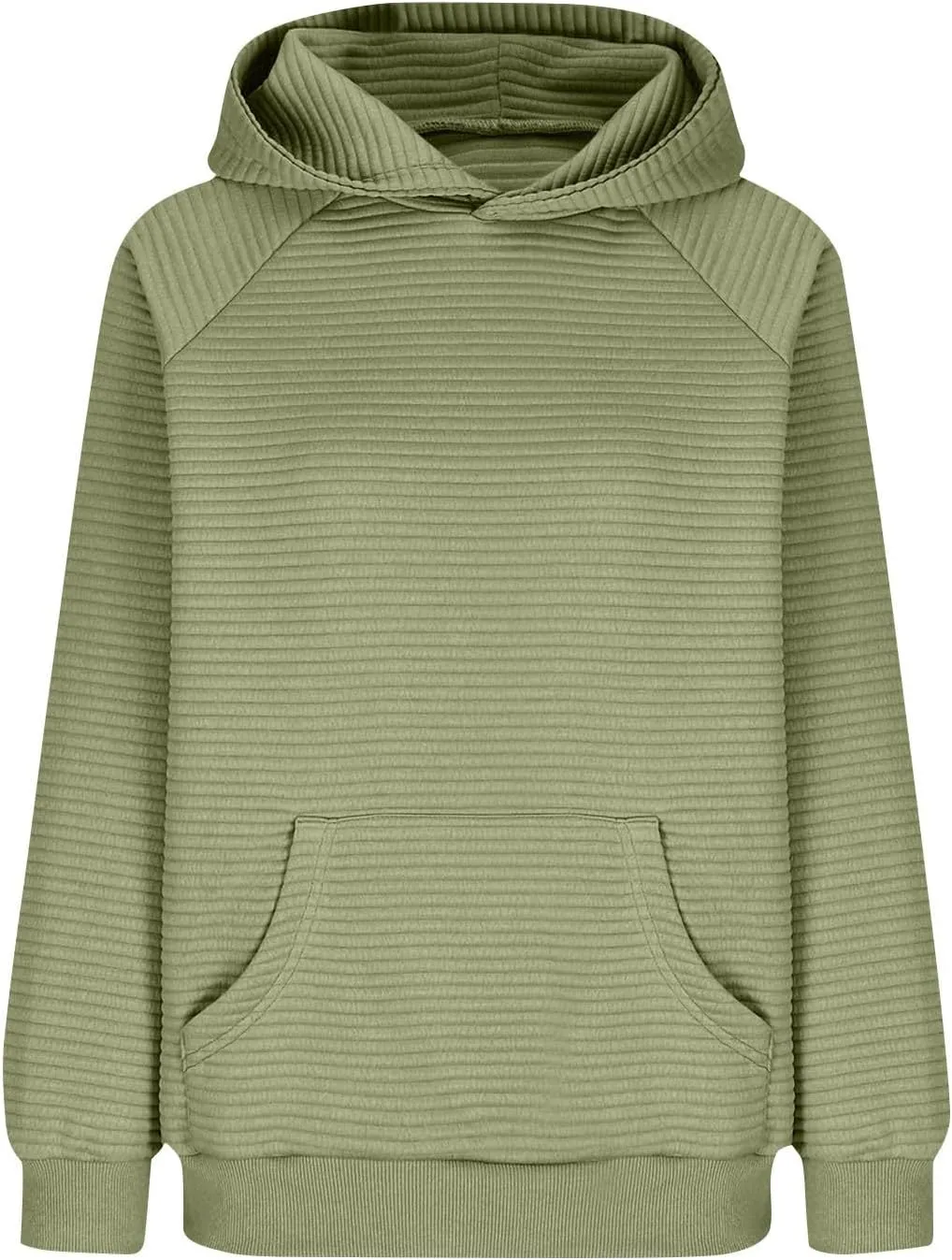 Hoodies for Women Loose Fleece Raglan Long Sleeve Hooded Sweatshirts Casual Comfy Jacquard Pullover with Pockets
