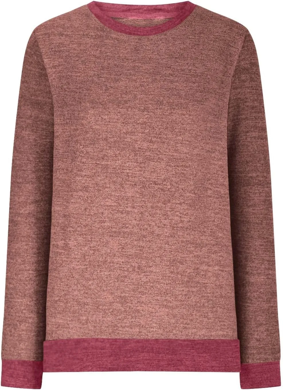 Hvyesh Oversized Sweatshirt Women Crewneck Sweatshirts Tunic Pullover Crew Neck Womens Sweaters Trending Clothes 2025 Fall