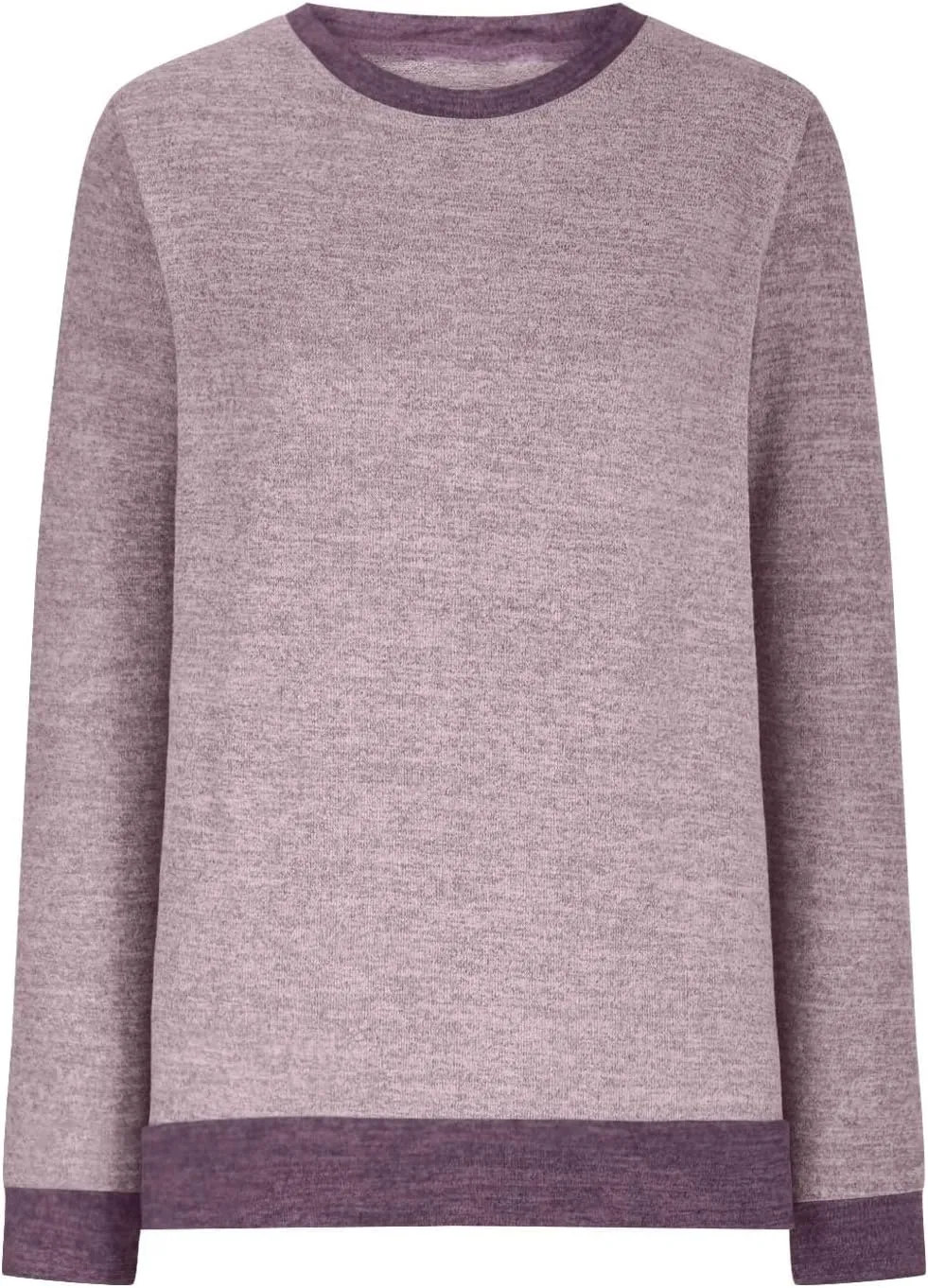 Hvyesh Oversized Sweatshirt Women Crewneck Sweatshirts Tunic Pullover Crew Neck Womens Sweaters Trending Clothes 2025 Fall