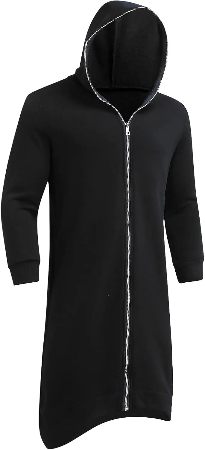 LCMTWX Hoodies for Guys Winter Casual Loose Solid Hooded Sweater Top With Zip Pockets With Zip Pockets With Zip