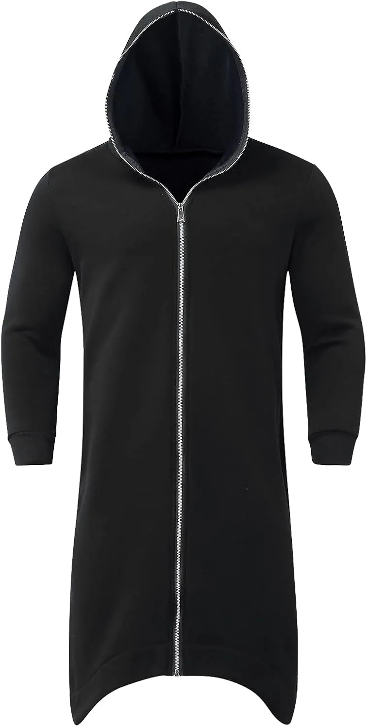 LCMTWX Hoodies for Guys Winter Casual Loose Solid Hooded Sweater Top With Zip Pockets With Zip Pockets With Zip