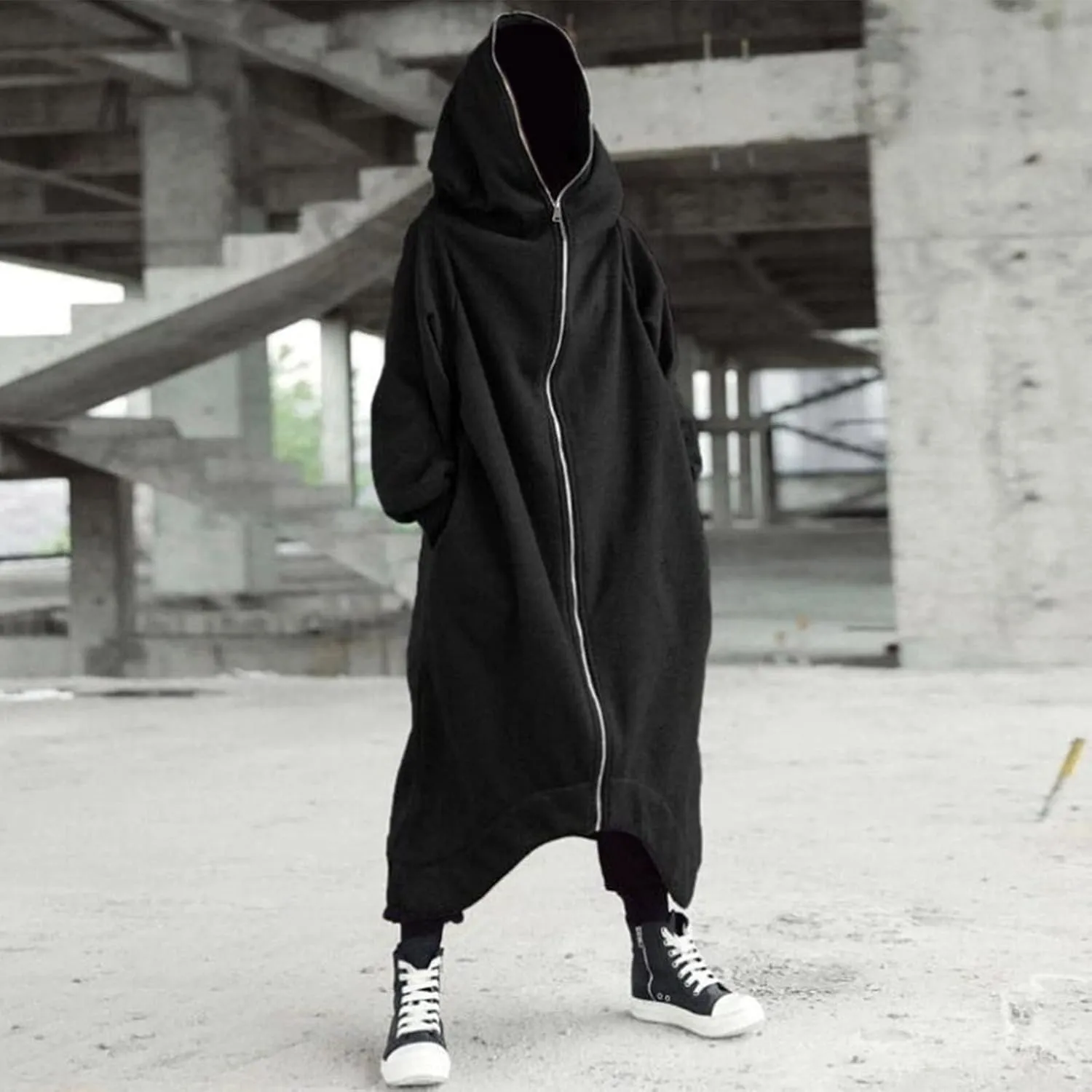 LCMTWX Hoodies for Guys Winter Casual Loose Solid Hooded Sweater Top With Zip Pockets With Zip Pockets With Zip
