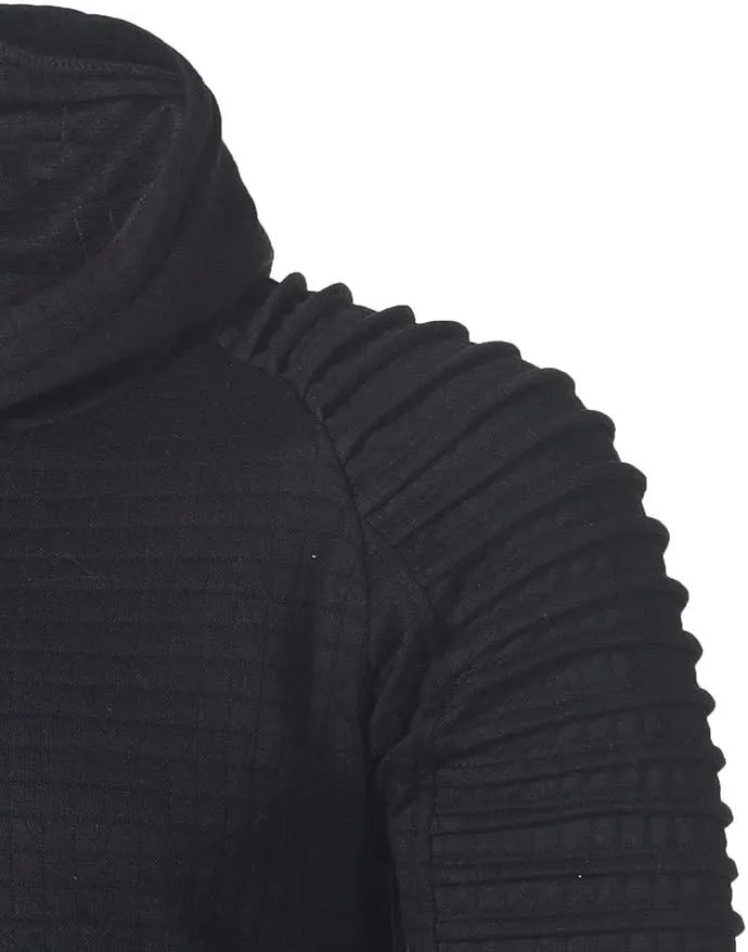 LCMTWX Men's Hooded Fleece Sweatshirt Coat Jackets Casual Stitching Hooded Zipper Sweater Coat Loose Warm Winter With Zip