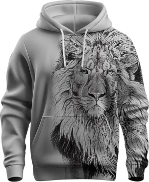 LCMTWX Mens Sweatshirts Hoodies Vintage Long Sleeve Hoodie Half Zipper Hooded Sweatshirt Top Workwear Multi Pocket Outdoor