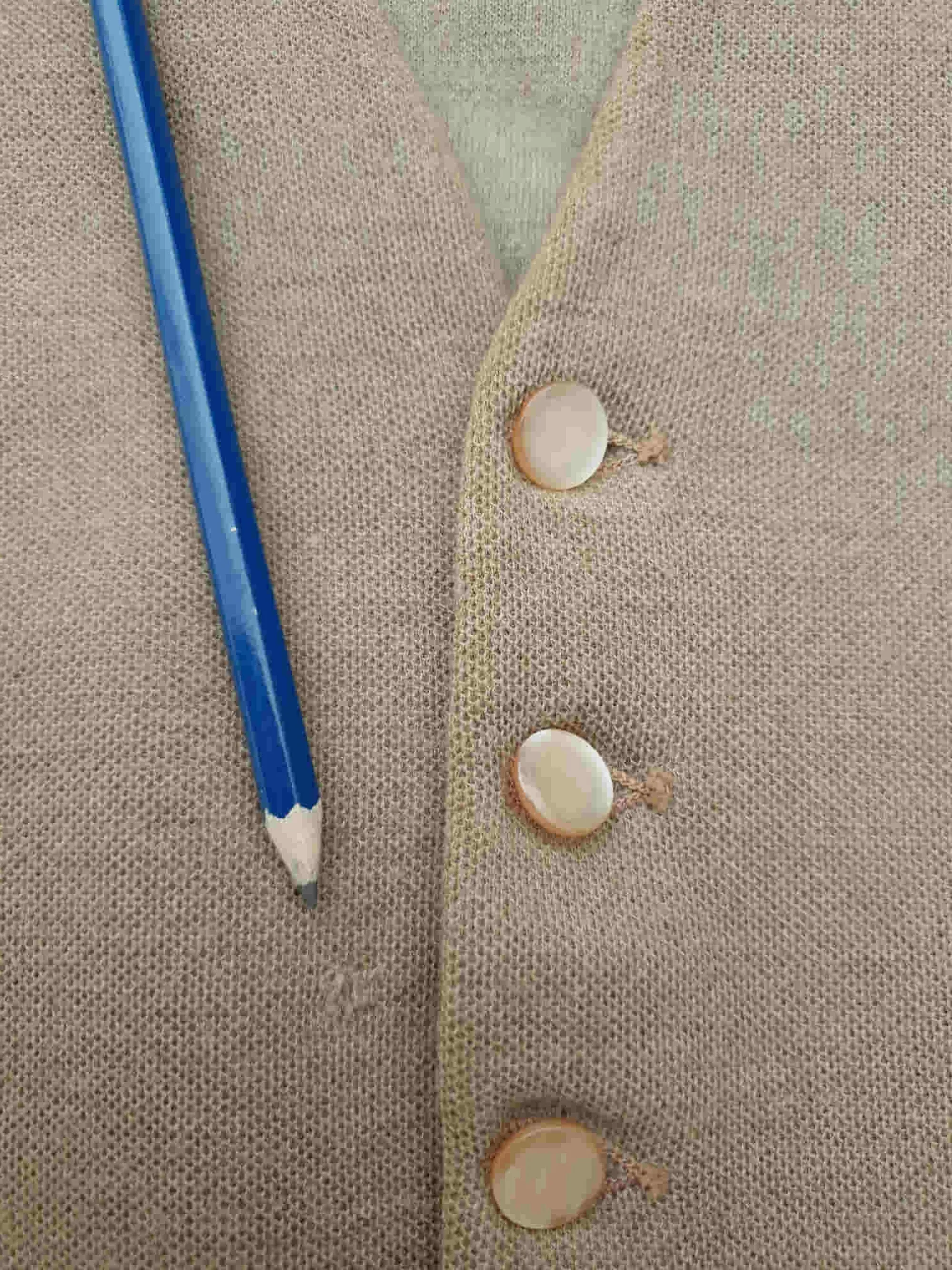 Light Brown Wool Vest by St Michael - M