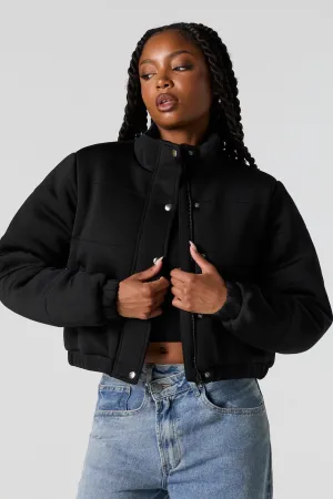 Manteau bouffant en scuba