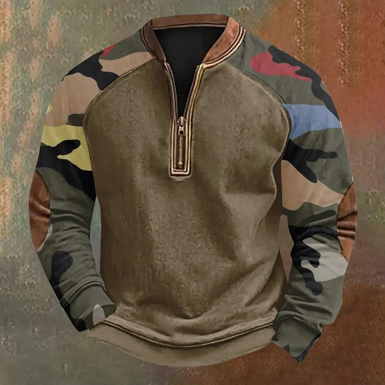 Men's Hoodie Fleece Hoodie 3D Printed Zipper Long Sleeved Hoodie Hooded Sweatshirt for Men Mens Sweatshirt Hoodie