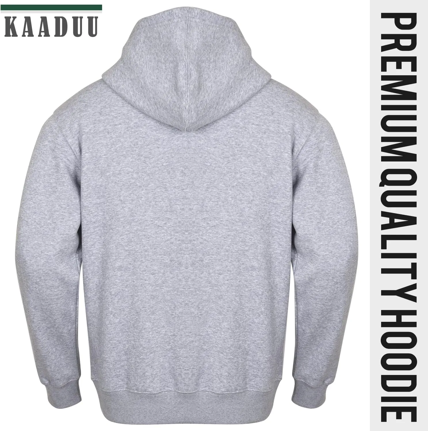 Men's Plain Hoodie Ultimate Sweatshirt, Heavyweight Fleece Hoodie, Cotton Sweatshirt Plain Hoodie for Men