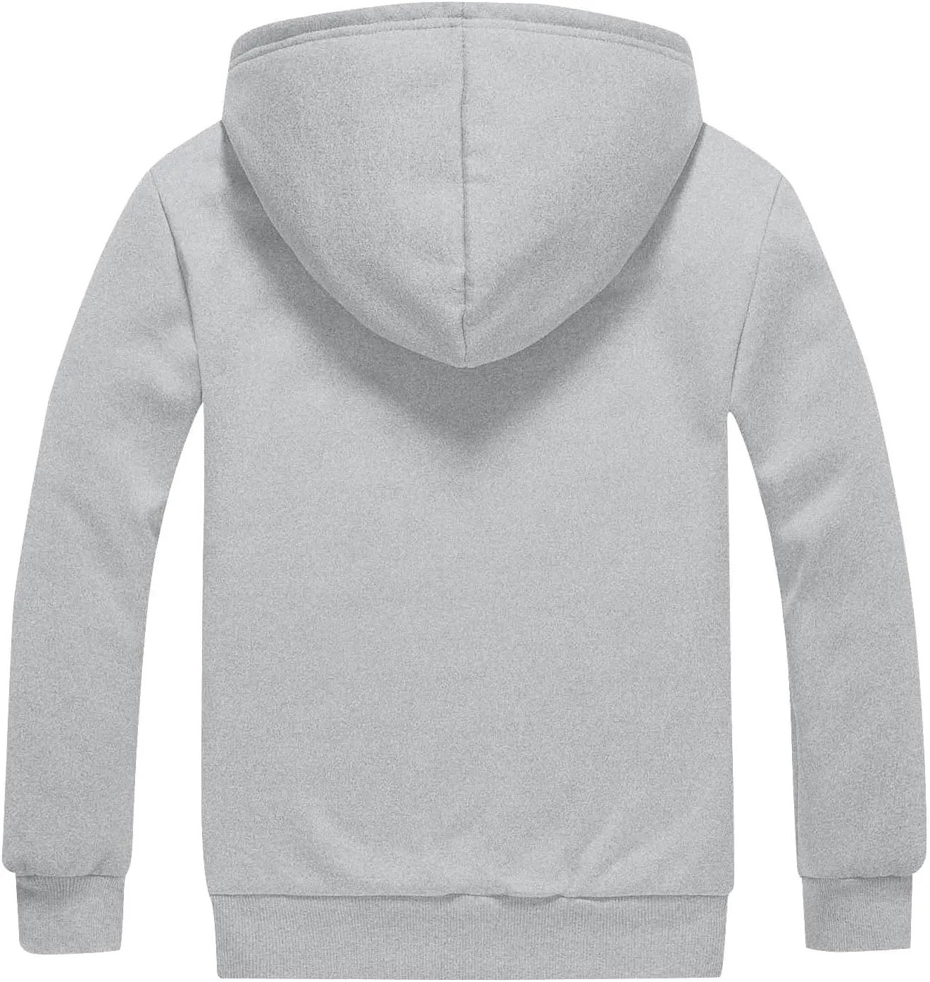 Mens Sherpa Hoodie Zip Up Heavyweight Warm Sweatshirt Winter Thermal Fleece Hooded