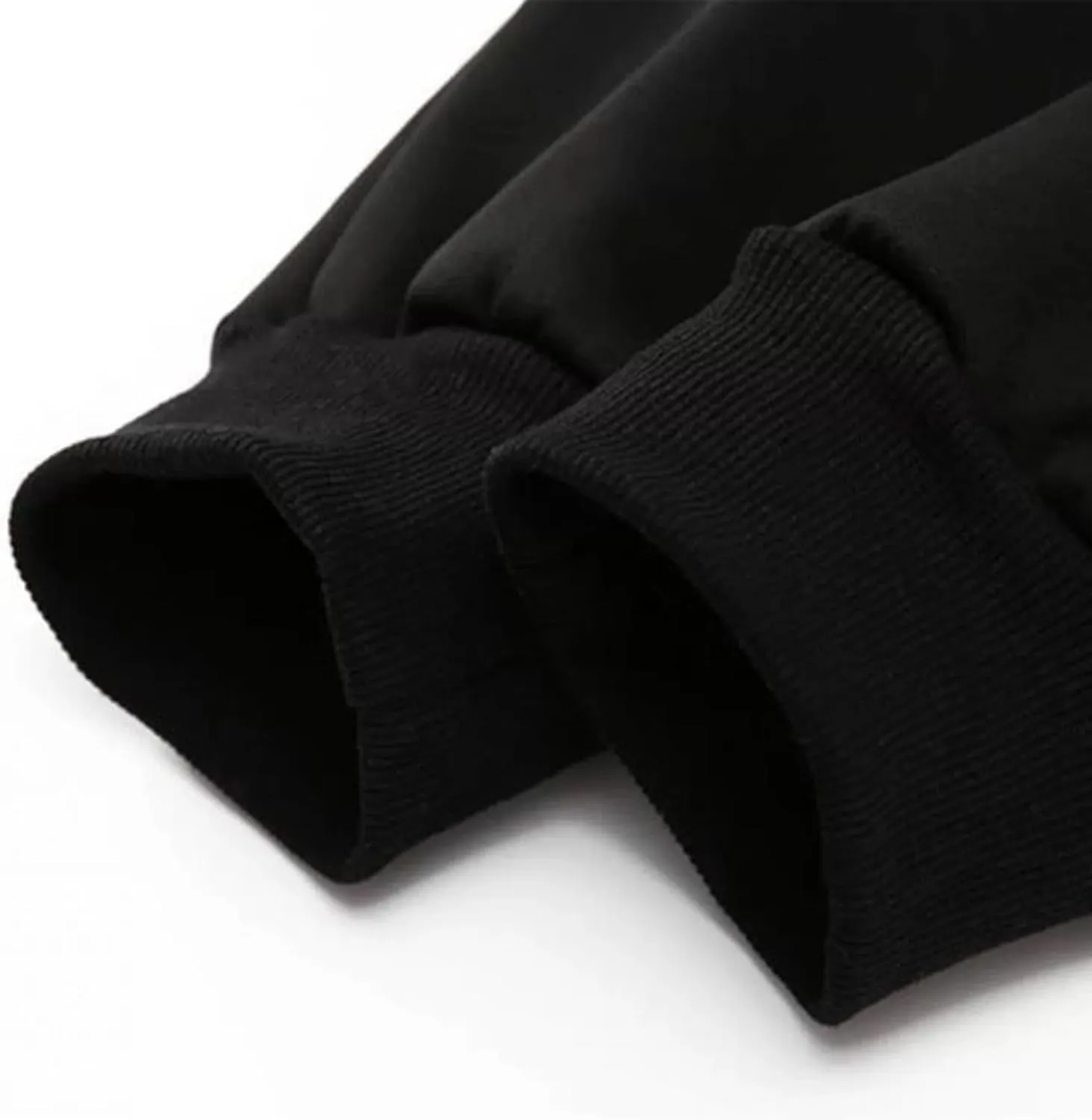 Mens Sweatsuit Sherpa Lined 2 Piece Hooded Sweatshirts Set Pullover Tops Fleece Sweatpants Winter Thermal Tracksuits