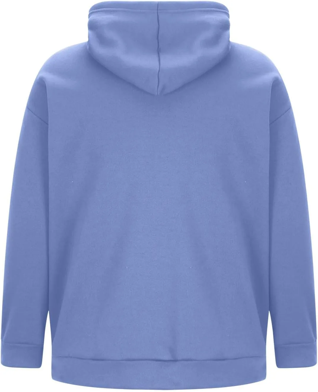 Muscularfit Men's Hoodies 2024 Fashion Long Sleeve Solid Casual Pullover Shirt Big and Tall Gym Workout Hooded Sweatshirts