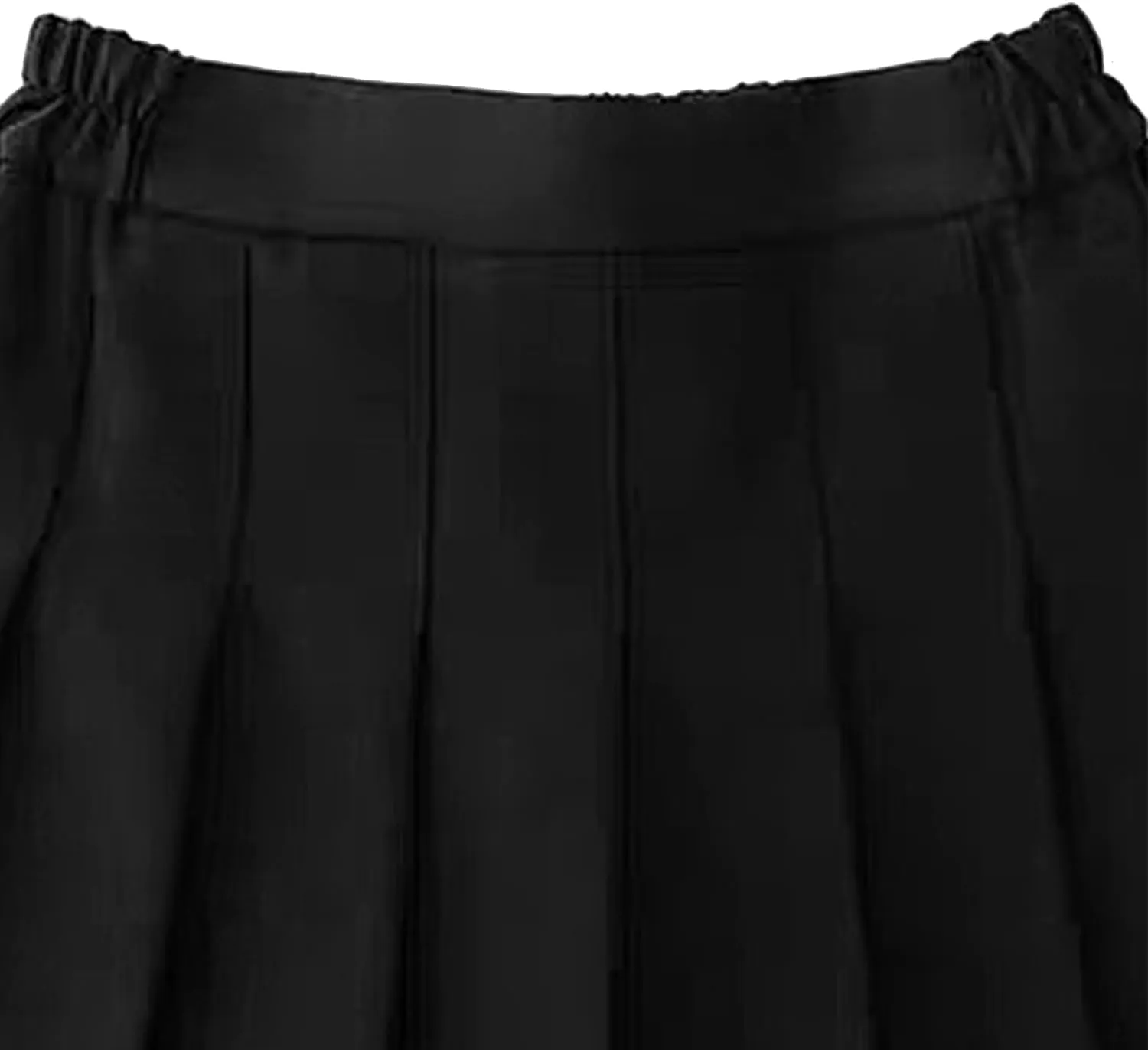 NNJXD Girl Pleated Skort Tennis Skirt with Shorts Stretch Waist Girls Skater Culottes