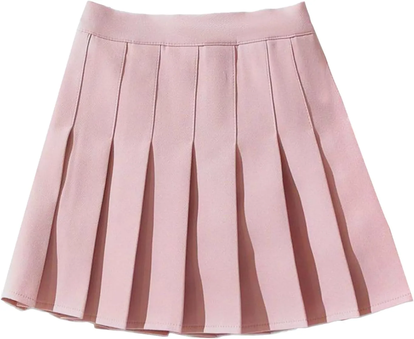 NNJXD Girl Pleated Skort Tennis Skirt with Shorts Stretch Waist Girls Skater Culottes