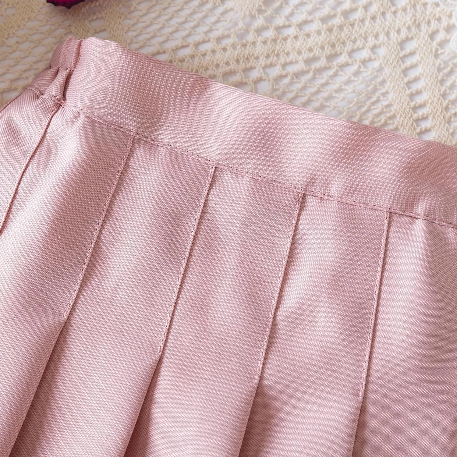 NNJXD Girl Pleated Skort Tennis Skirt with Shorts Stretch Waist Girls Skater Culottes
