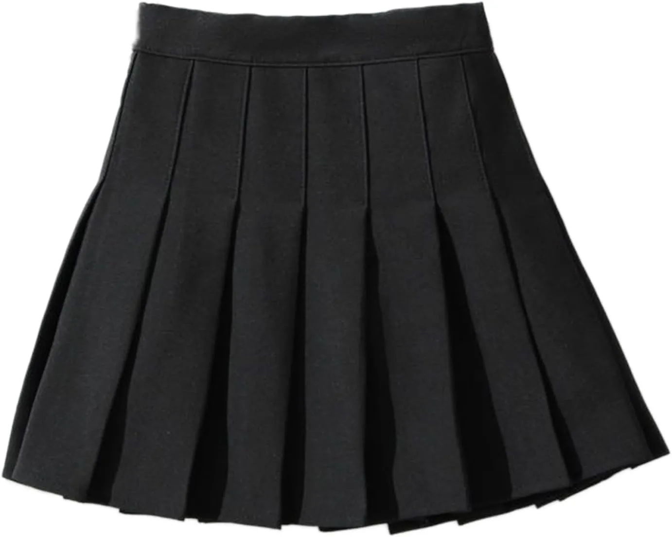 NNJXD Girl Pleated Skort Tennis Skirt with Shorts Stretch Waist Girls Skater Culottes