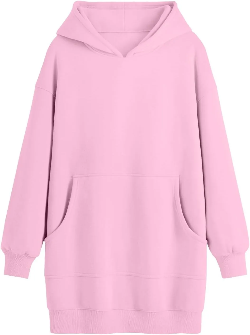 Oversized Hoodies for Women Fleece Long Sleeve Hooded Sweatshirt Loose Fitting Tops Drawstring Pullover with Pocket