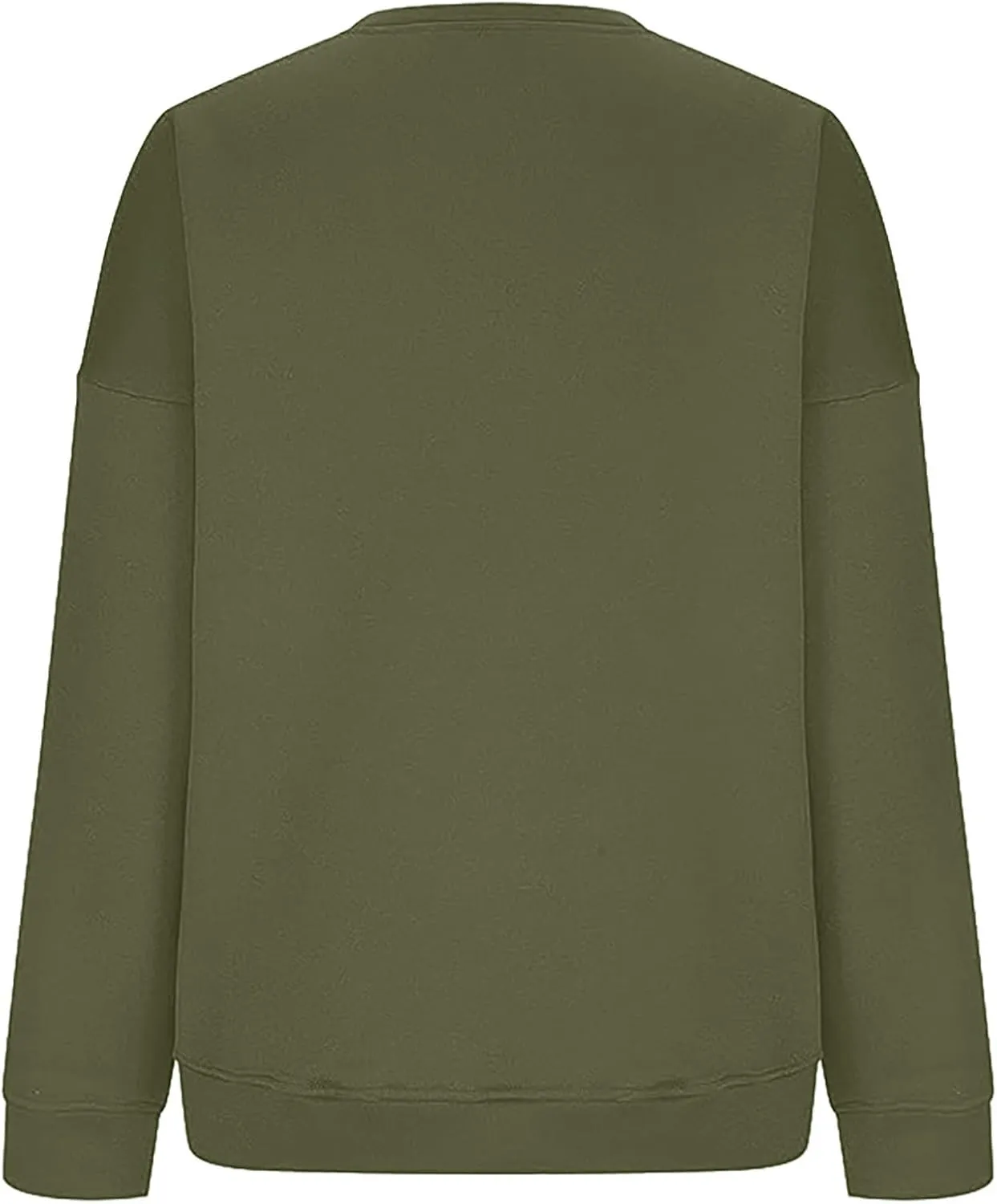 Oversized Long Sleeve Crewneck Sweatshirts for Women Cute Casual Loose Fleece Pullover Sweatshirt Fashion Fall Tops