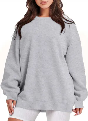 Oversized Sweatshirt For Women Cute Teen Girls y2k Clothes Long Sleeve Crewneck Pullover Hoodie Fall Fashion 2023