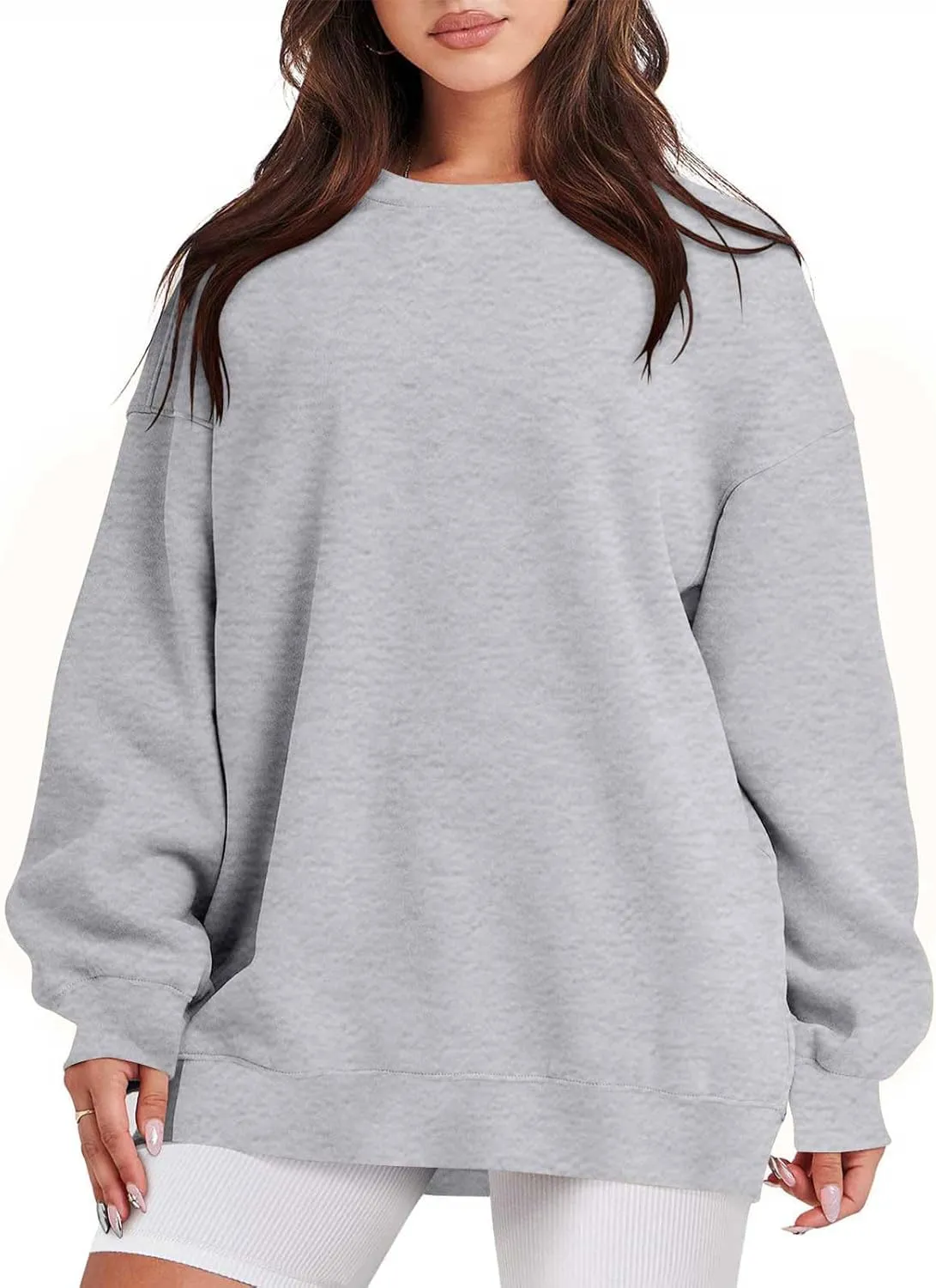 Oversized Sweatshirt For Women Cute Teen Girls y2k Clothes Long Sleeve Crewneck Pullover Hoodie Fall Fashion 2023