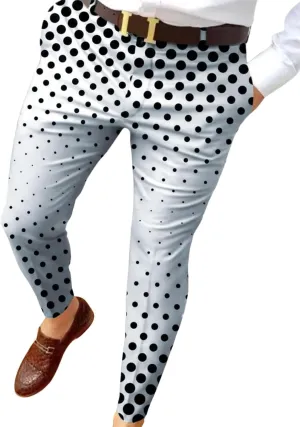 Plaid Dress Pants for Mens Slim Fit Dress Pants Business Casual Fashion Flat Front Skinny Golf Chinos Trousers